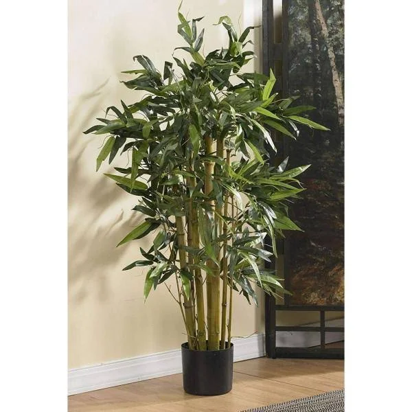 Nearly Natural 3 ft. Biggy Bamboo Silk Tree