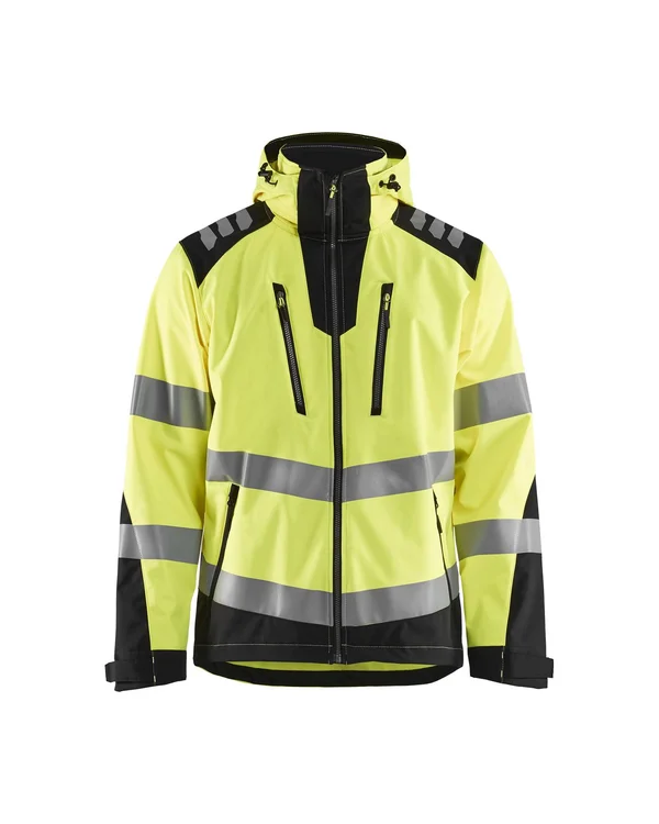 Breathable Hi-Vis Softshell Jacket CLR:3399 SIZE:SML LGH:REG