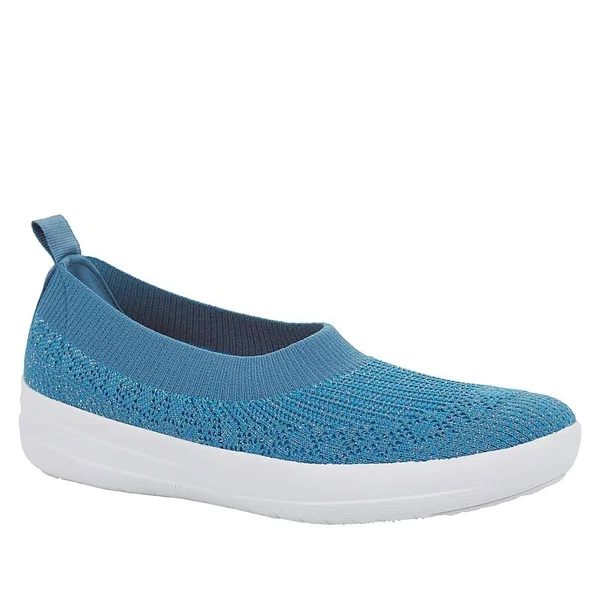 Fitflop Women's Uberknit Crystal Ballet Flats