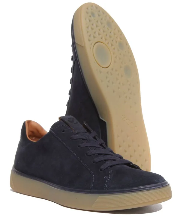 Ecco Street Tray in Navy for Mens