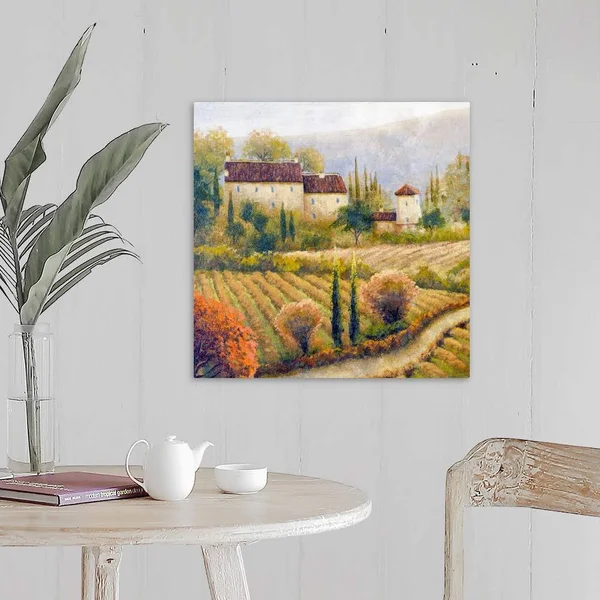 Tuscany Vineyard I - Canvas Wall Art, 20x20, Great Big Canvas