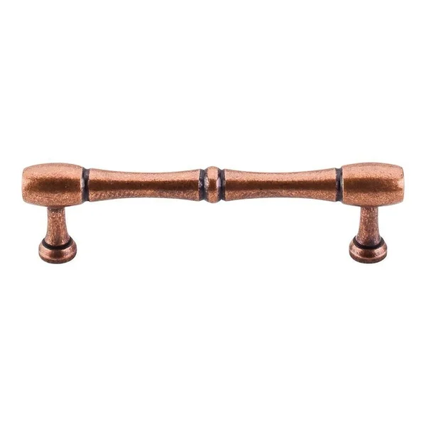 Top Knobs M725-12 Nouveau Bamboo Appliance Pull 12x22 - Antique Copper