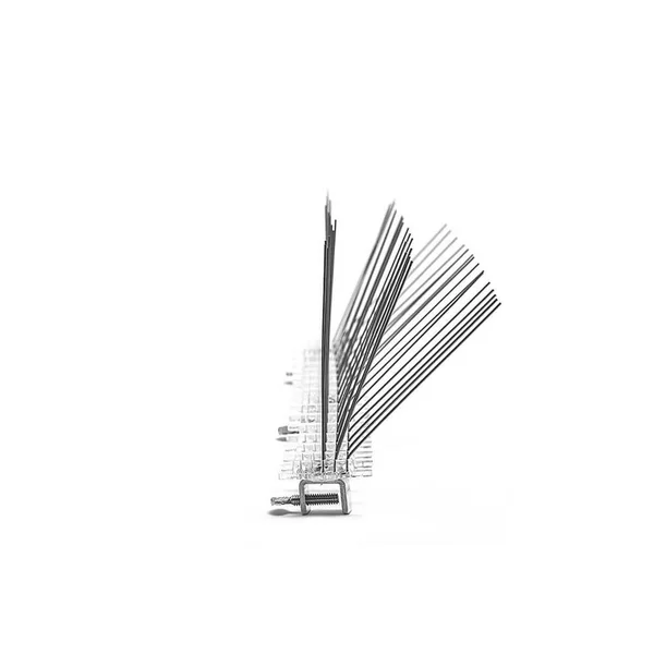 Bird B Gone - Stainless Steel Gutter Bird Spikes, 50 ft