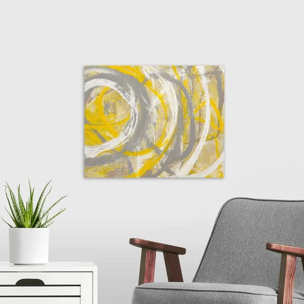 Yellow Aura, Canvas Wall Art, 20x16, Great Big Canvas