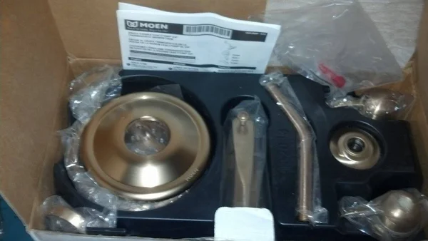 Moen TS3450 Brushed Bronze Double Handle Tub and Shower Trim