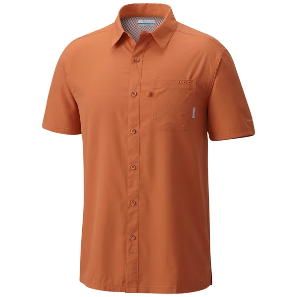 (Medium - Island Orange) - Columbia Men's Slack Tide Camp Shirt
