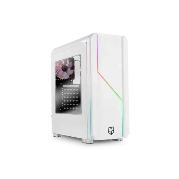 Micro ATX/ATX Midtower Case Nox NX Hummer MC Pro RGB LED, 46 x 47 x 20
