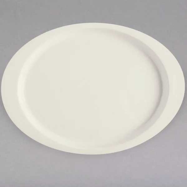 Get Enterprises - OP-145-DI - Diamond Ivory 14 3/4 in Oval Platter