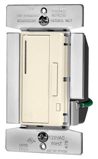 Eaton RF9536DLA 1000W Z-Wave Smart Master Dimmer - Light Almond