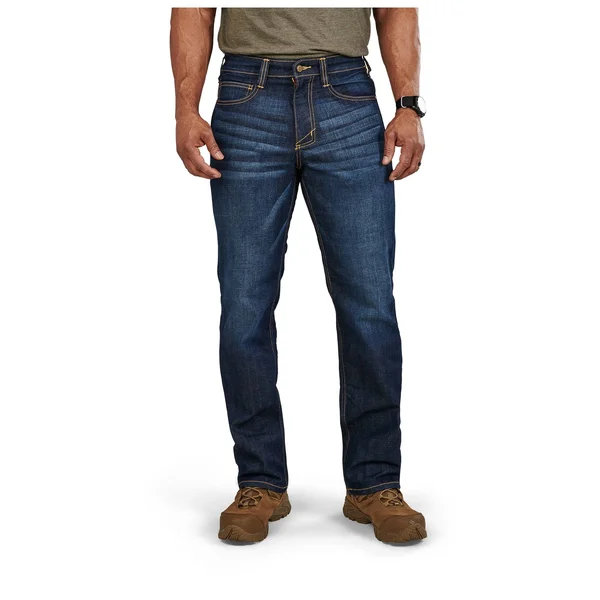 5.11 Tactical Defender-Flex Straight Jeans - Dark Indigo - 74477-649-32-36