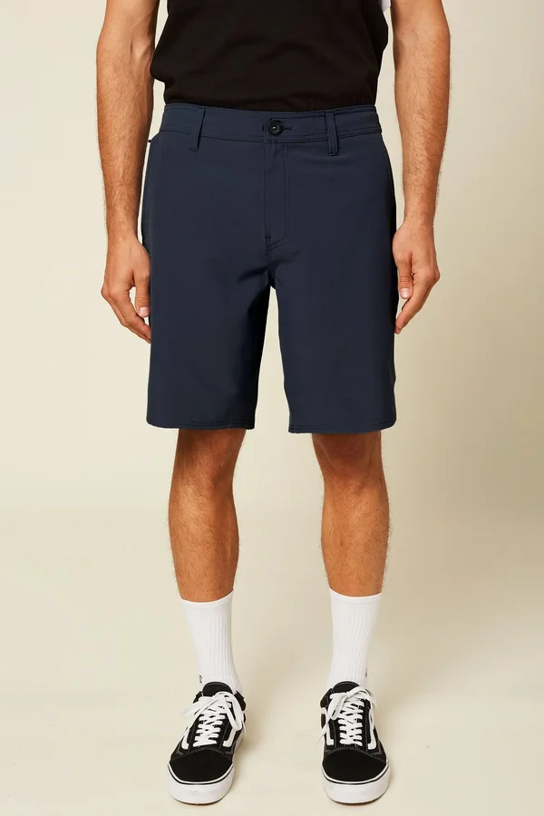 O&Neill Reserve Solid 19x22 Hybrid Shorts Men's Navy, 38