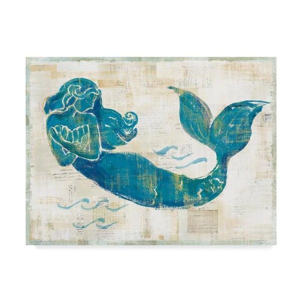 Trademark Fine Art Wap08252-C1419Gg Sue Schlabach 'On The Waves II' CA