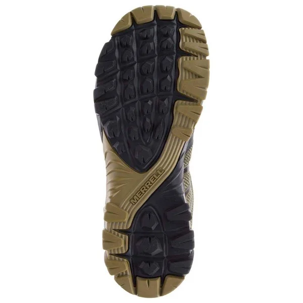 Merrell Mens Mqm Flex Gore-tex Walking Shoes Brown Green Sports