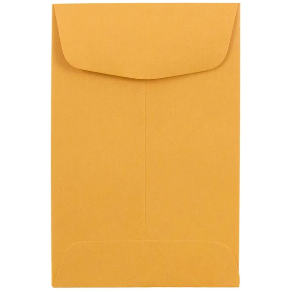Jam Paper Coin Envelopes, #4, Gummed Seal, Brown Kraft, Pack of 500 Envelopes