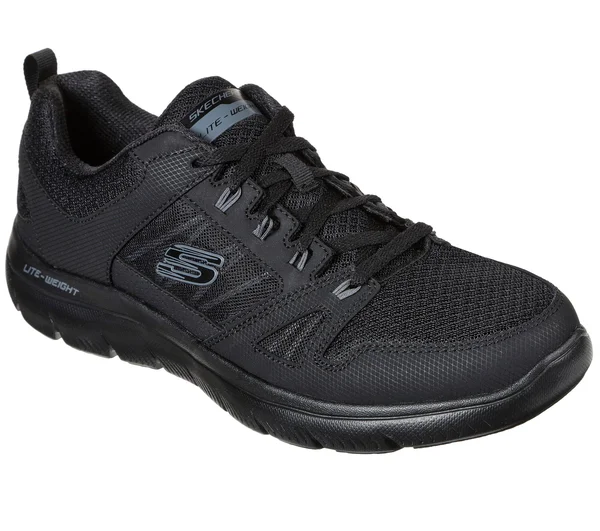 Skechers Men's Summits New World Sneaker - Black/Black