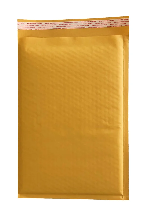 Kraft Buble Mailer #5 10.5x16 Padded Shipping Envelope Made in USA