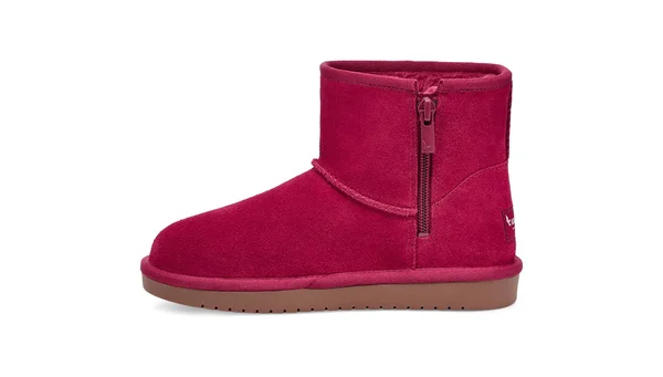 Koolaburra by Ugg - Big Kids& Koola Mini Boot in Berry Red - Size 12