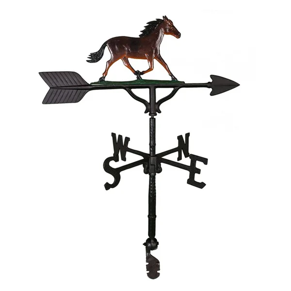 Montague Metal Products WV-274-NC 200 Series 32 in. Color Horse Weathervane