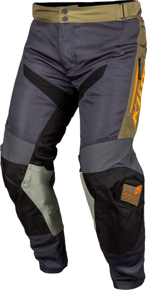 Klim Mojave in The Boot Pants - Sage/Orange - 36