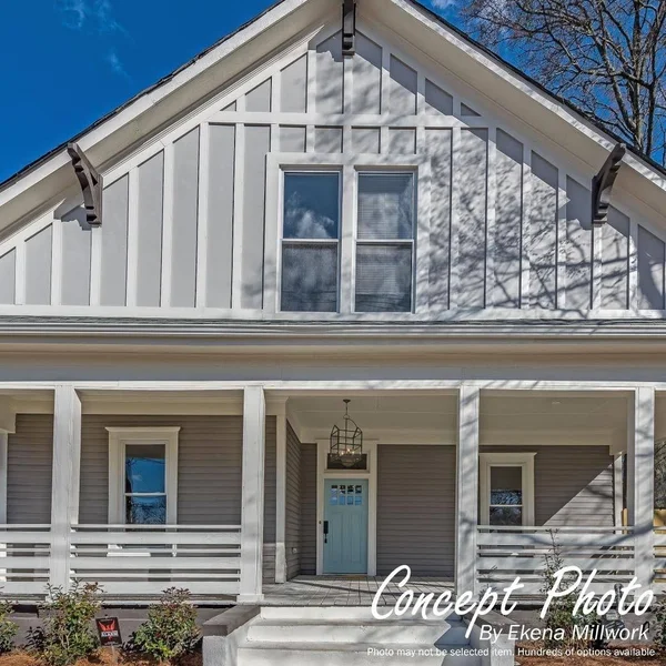 Ekena Millwork OUT08X32X36WTL03RDF 8x22W x 32x22D x 36x22H Westlake Rough Sawn Arts and Crafts Outlooker, Douglas Fir