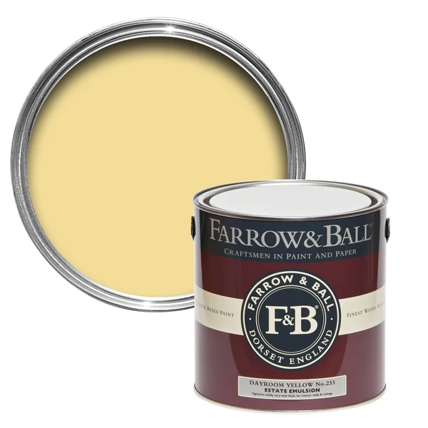 Farrow & Ball Dayroom Yellow Paint US Gallon Modern Emulsion No.233