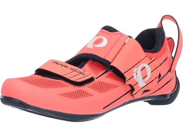 Pearl Izumi Women's Tri Fly Select V6 Shoe - Navy/Fiery Coral - 37