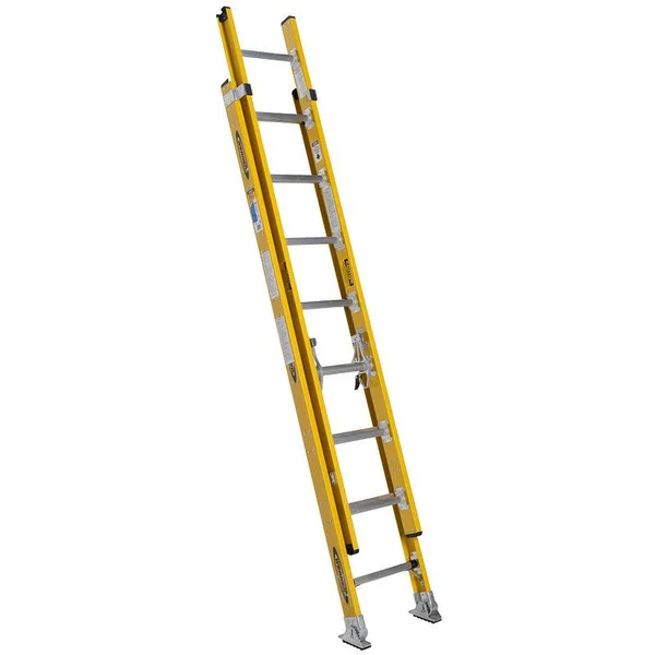 Werner - 7116-2, Extension Ladder, Fiberglass, 16 ft, IAA