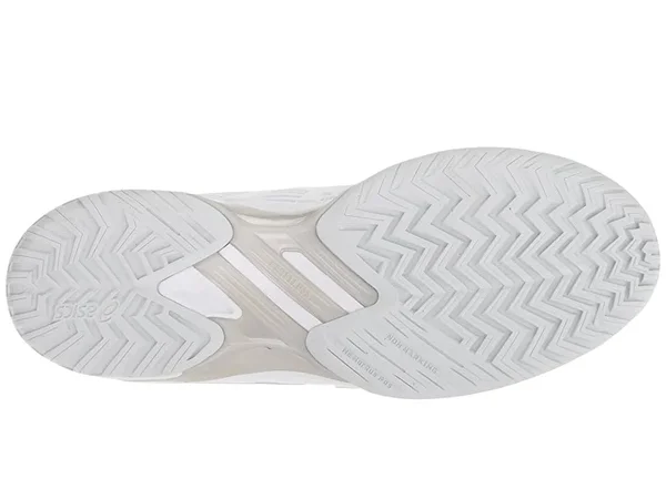 Asics Solution Speed FF (White/Silver) Women's Tennis Shoes