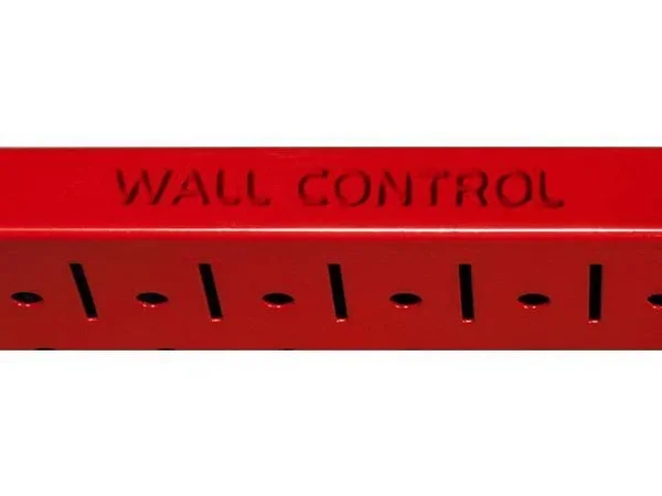 Wall Control Hobby Craft Pegboard Organizer Storage Kit - Red