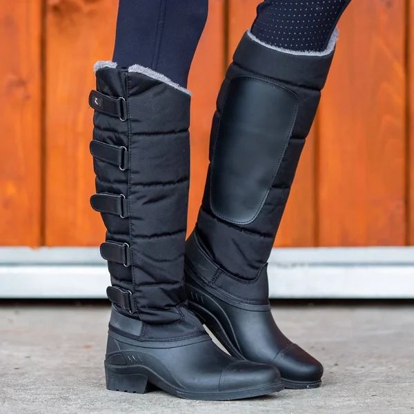 Horze Utah Thermo Boots 8.5 - Black(bl)