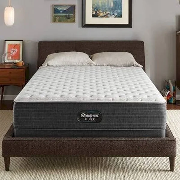 Twin Simmons Beautyrest Silver Kenosha Place 4 Extra Firm 11.75 inch - Black