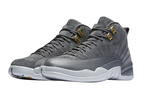 Jordan 5 Am Shoe Dark Grey/Black/Wolf Grey/White Size 10
