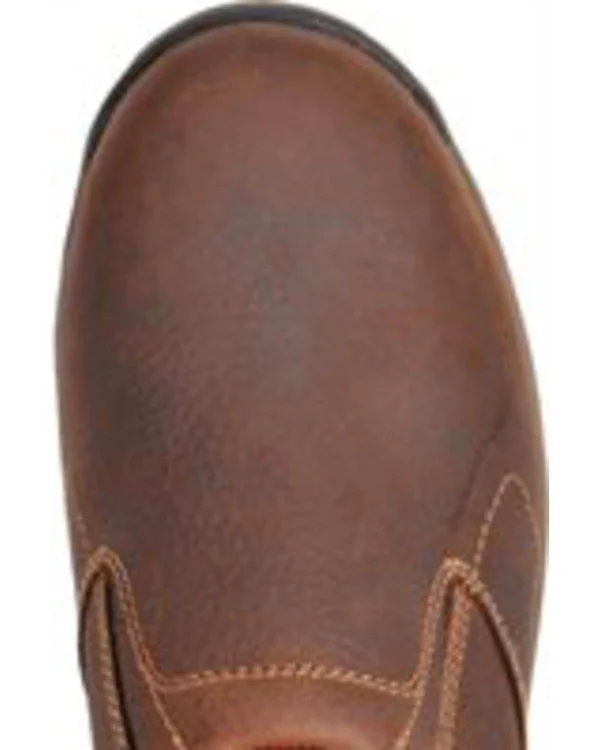 Men's Carolina Lightweight ESD Composite-Toe Slip-On : Brown