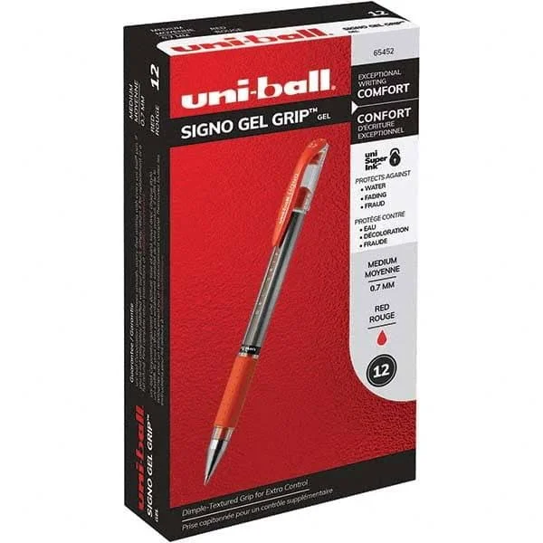 uni-ball 0.7mm Stick Pen - Red, 144-Pack, Part #65452