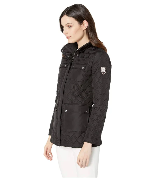 Vince Camuto 28x22 Quilted Jacket, MD (US 8-10) One Size, Beige