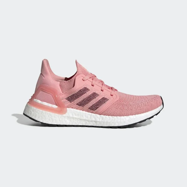 Adidas Ultraboost 20 Glory Pink/Maroon Women's Running Shoes, Size: 11