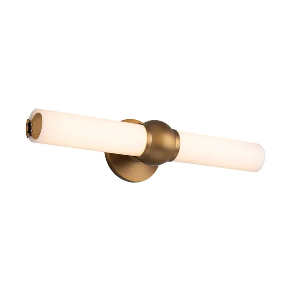 dweLED WS-35027 Juliet 27x22 LED Vanity Aged Brass