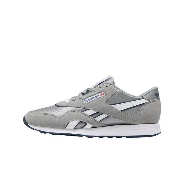 Reebok Classic Nylon Men's Shoes, Size: 3.5, Gray