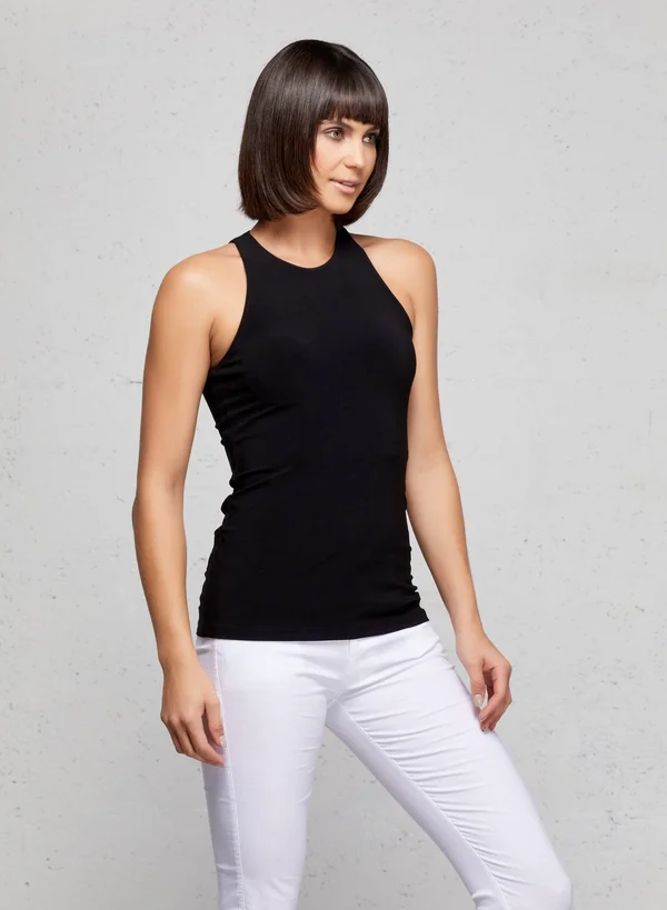 Cami Wrinkle Free Travel Tank Black - Xs