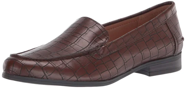 Women's LifeStride Margot Loafer - Dark Brown - Size 9