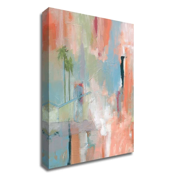 16x22 x 12x22 Desert Living 2 by Jan Weiss Print on Canvas