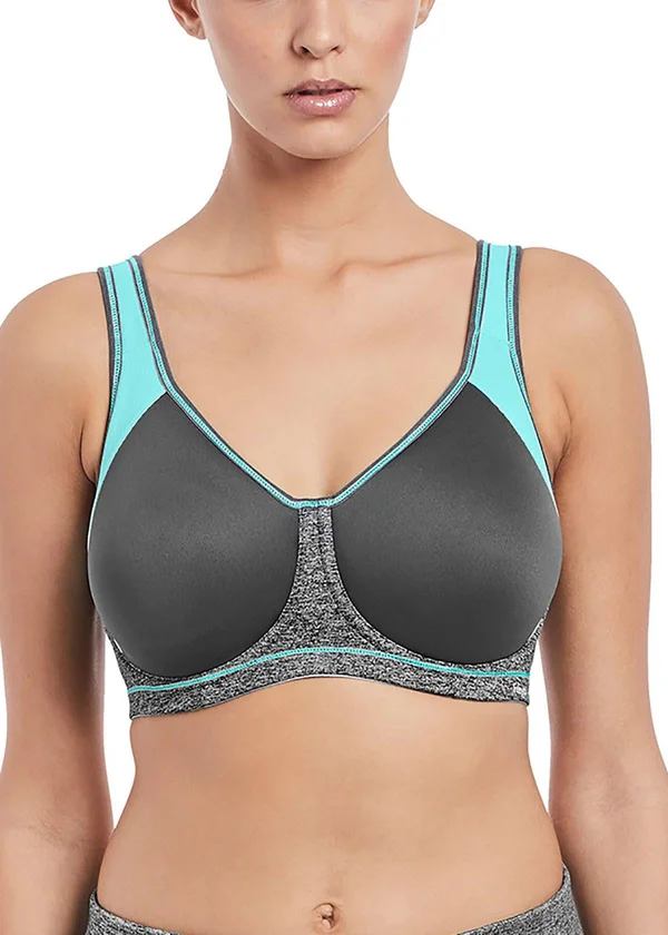 Freya Sonic Underwire Molded Spacer Sports Bra - Carbon (AA4892) 30DD