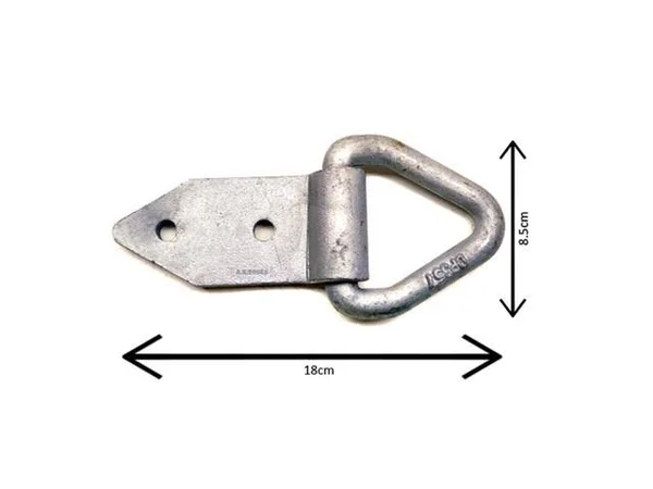 A B Tools DK17_4PK Fold Over Tie Down Lashing Eye, Anchor Point 4 Pack Heavy Duty