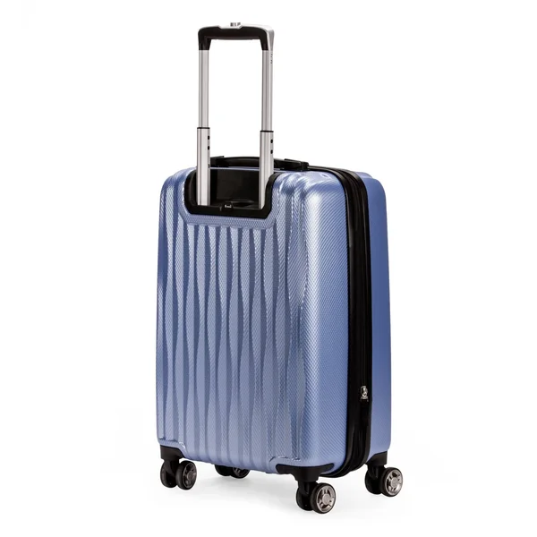 Swissgear 20 Energie USB Port Polycarb Hardside Suitcase - Periwinkle (Purple)