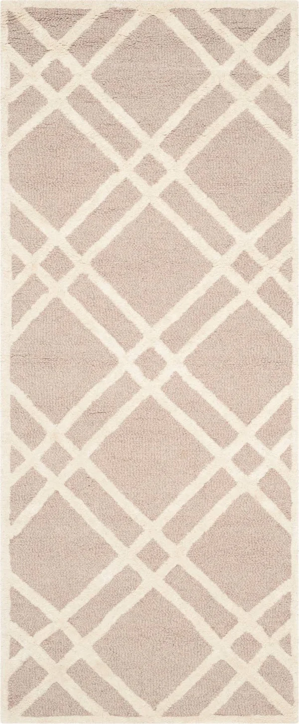 Safavieh Cambridge CAM142J Beige - Ivory Rug, 8&x 8& Square
