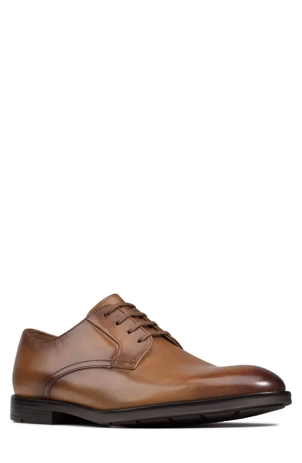 Clarks Ronnie Walk Men's Shoes Tan Leather : 13 D