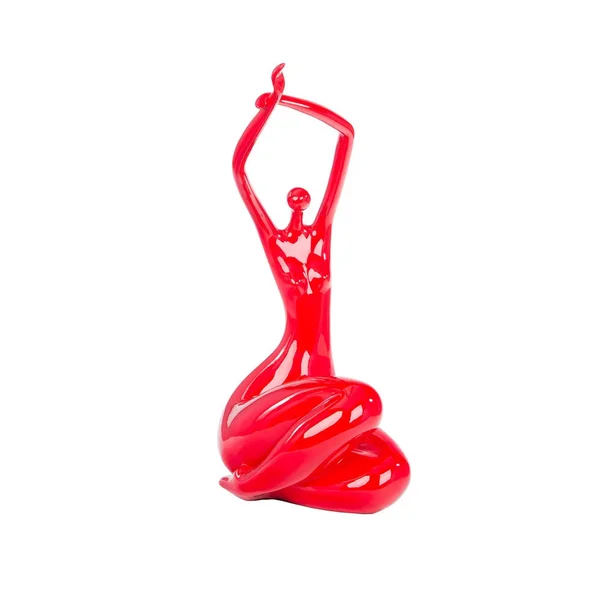 Lady Resin Sculpture Finesse D閏or Color: White