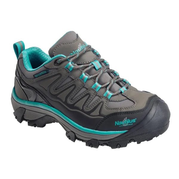 Women's Nautilus N2268 Steel Toe Waterproof Work Shoe, Size: 7.5, Blue