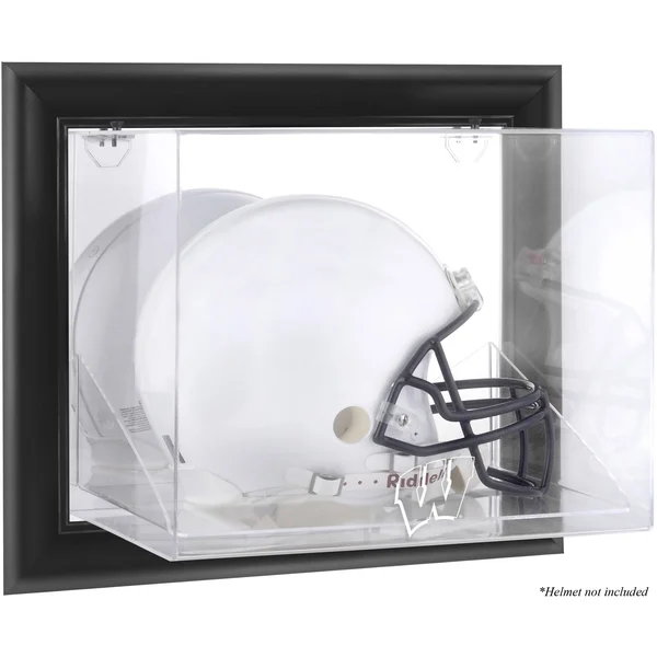 Fanatics Authentic Wisconsin Badgers Black Framed Wall-Mountable Helmet Display Case
