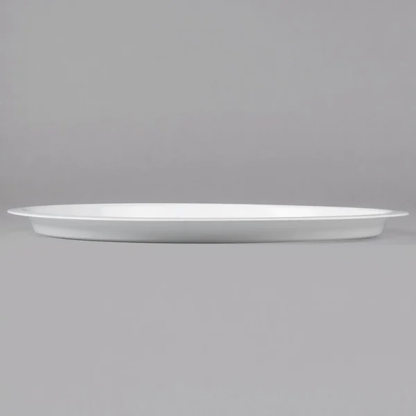 Fineline Reform HR16PP-WH 16x22 White High Rim Platter, Polypro - 25/cs